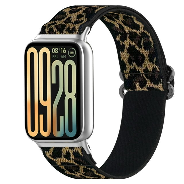 Dsscvnef Smart Sports Bracelet with Elastic Nylon Woven Watchband Universal Fit for Various Devices