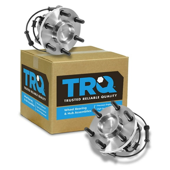 TRQ Front Wheel Hub & Bearing Left & Right Pair Set of 2 For 05-12 Frontier 2WD BHA50047 Fits select: 2005-2018 NISSAN FRONTIER, 2005-2012 NISSAN PATHFINDER