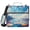 Endless Square, variant on 3 Ring Zipper Binder with Shoulder Strap Waterproof Trapper Keeper 2 Inch D-Ring 500 Sheets Capacity Stargate in Desert
