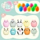 thumbnail image 3 of Huevos de Pascua rellenos con bonitos animales de peluche, 10 unidades JOYIN, 3 of 8