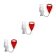 thumbnail image 4 of Eigraketly Cerradura de seguridad Hebilla de prevención de intrusiones de acero inoxidable portátil Antirrobo Inicio Hotel Viaje Suministros de Type1 NO1, 4 of 6