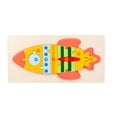 thumbnail image 1 of DYTTDG - Rompecabezas educativo de madera, juguete a juego para niños, diseño de colores, regalo de Navidad, 1 of 3
