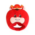 thumbnail image 2 of Bonito cojín de almohada con forma de sombrero de caballo para año Nuevo chino, versátil para presentaciones en escenario., 2 of 8