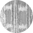 thumbnail image 1 of Ahgly Company Indoor Round Oriental Gray Industrial Area Rugs, 7' Round, 1 of 4