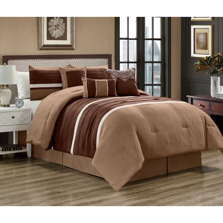 Chezmoi Collection Princeton 7 Piece Western Lodge Micro Suede