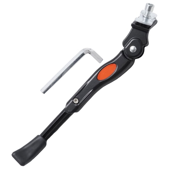 Anxingo Mountain Bike Kickstands Mount for 20"-27.5" Bicycles ，Adjustable Aluminum Alloy Center Stand for Bicycle, Mountain Bikes, and Road Bikes