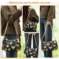 thumbnail image 5 of Ryvnso Cartoon Cats Womens Chain Shoulder Bag Tote Handbags Clutch Hobo Purse with Zipper for Travel, 5 of 7