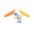 thumbnail image 6 of Swimsuit for Boys 3Pcs Rash Guard Upf50 Long Sleeve Cartoon Sunsuit Hat Swimwear, 6 of 7