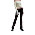 thumbnail image 2 of goowrom Women Off-the-shoulder T-shirt, Adults Ruched Solid Color Flare Sleeve Mesh Crop Tops, 2 of 10
