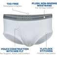 thumbnail image 3 of Gildan Adult Men's Premium Cotton Briefs, 6-Pack, Sizes S-2XL, 3 of 6