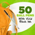 thumbnail image 2 of WWS-Ecolutions Round Stic Medium Ballpoint Pen (1.0mm) 50-Count Box, Black (GSME509-BLK), 2 of 4
