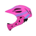 thumbnail image 2 of DYNWAVECA Casque de Vélo pour Enfants Casque de Cyclisme Casque de Planche à Roulettes Confortable Casque Polyvalent Casque de Sport pour Patinage à Roulettes Rouge Rose, 2 of 9