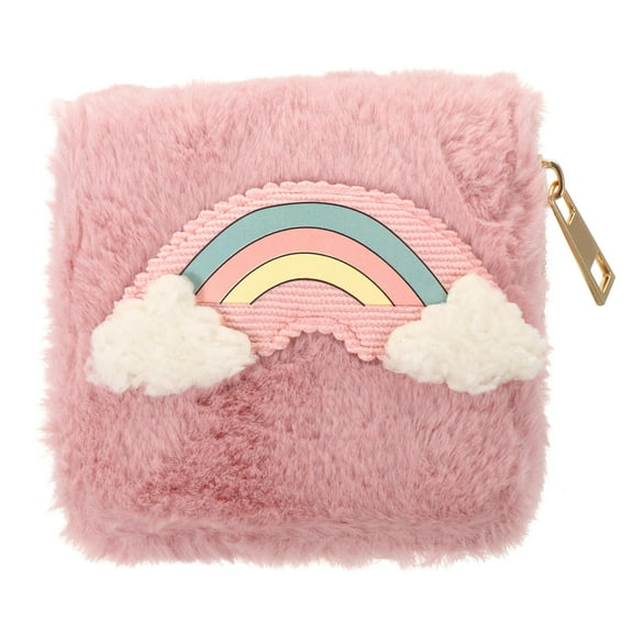 Baluue Girls Wallet Small Pink Polyester 1Pcs