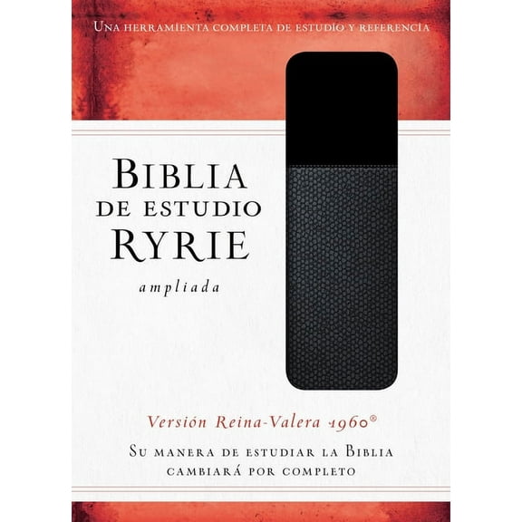 Biblia de Estudio Ryrie Ampliada: Duo-Tono Negro (Other)