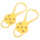 thumbnail image 5 of Clavos para zapatos de escalada de 5 dientes crampones ligeros de larga vida útil para pesca en hielo para exteriores, 5 of 8