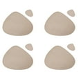 thumbnail image 2 of PU Placemat Table Mats Heat Insulation Washable Wipeable Coaster Leather Place Mats Set Wipeable Cup Mat Tableware Pad Indoor Dining Restaurant Beige, 2 of 8