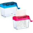 thumbnail image 1 of 2 Pcs Manual Paper Shredder Mini Hand Shredder Portable Shredder A6 Documents Paper Cutting Tool Mini Cutting Machine Small Desktop Stationery Paper Cutter with 1.5L Basket for Office School Home, 1 of 7
