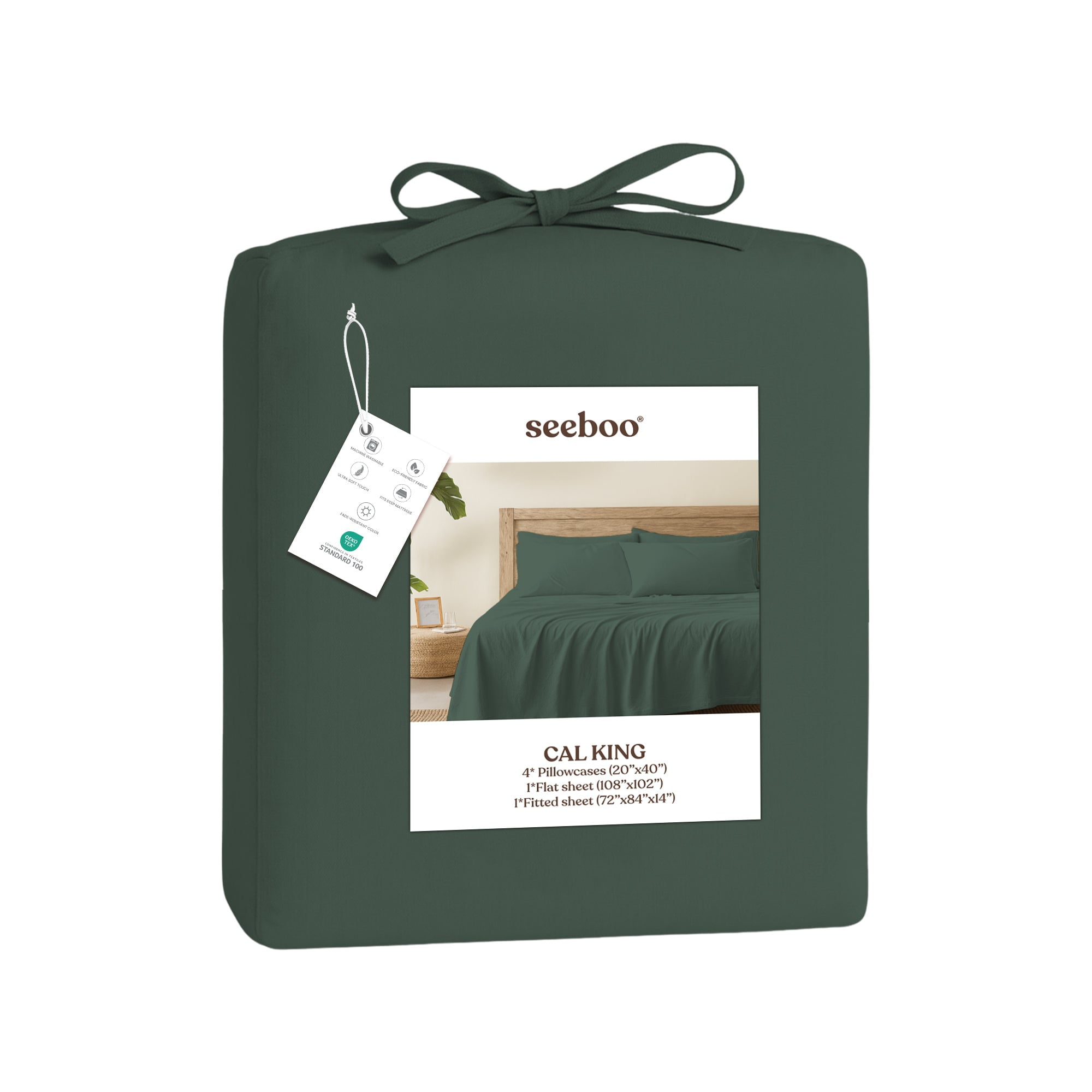 6-Piece Microfiber Bed Sheets ? Ultra-Soft, Wrinkle-Free, Deep Pocket Fit