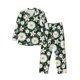 thumbnail image 1 of Balery White Daisies and Bee Pijama para Hombre de Dos Piezas con Manga Larga, Conjunto de Dormir y Descanso Suave con Bolsillos-Large, 1 of 7