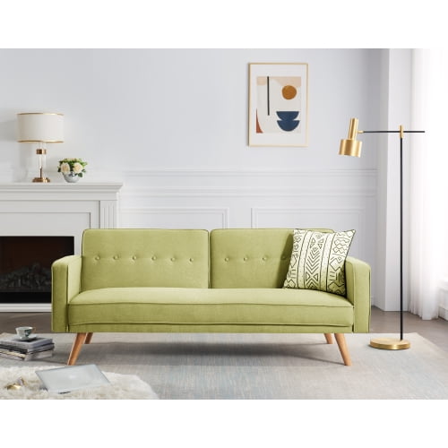 Lime Green Sofa Bed Baci Living Room