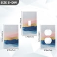 thumbnail image 7 of Yayeee Blank Wall Plate Cover 1-Gang 4.5"x2.7" Home Unused Decorative Outlet, Abstract Painting, 7 of 7