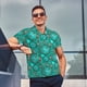thumbnail image 4 of Balery Boho Dreamcatcher Camisa Polo de Hombre con Estampado, de Manga Corta y Tejido Medio, Camisa Tipo Golf Polo-Large, 4 of 6