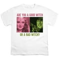 thumbnail image 2 of The Wizard of Oz Good Witch or Bad Witch Kids T Shirt for Youth Boys and Girls, White, X-Small, 2 of 4