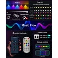 thumbnail image 2 of Cadena de luces para exteriores Super RGB, 46 m, 90 LED, aplicación RGB IC, 2 of 8