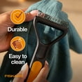 thumbnail image 5 of Fiskars Pet Dematting Rake, Comb for Gentle Fur Removal, Cat and Dog Grooming, 5 of 9