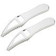 thumbnail image 4 of Pcs Household Stainless Steel Scaler Fish Scaler Fish Cleaning Tool Kitchen Gadgets Kitchen Supplies (Silver), 4 of 5