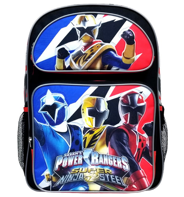 Power Rangers Large Backpack School Bag 16" Licensed by Disney New with Tags New 