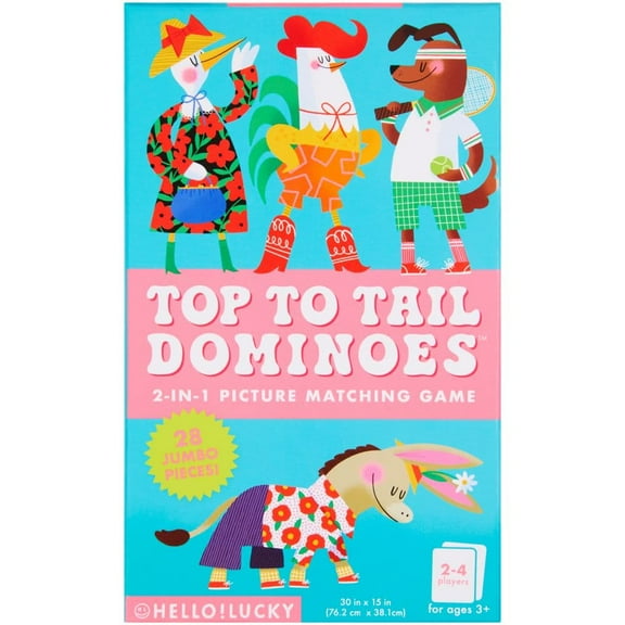 Hello!Lucky, HelloLucky Top to Tail Dominoes Game