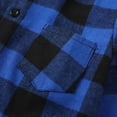 thumbnail image 5 of ANINEO Boys Button Down Shirt Kid Flannel Shirt Toddler Buffalo Plaid Shirt Boys Western Shirts Long Sleeve Shirt, 5 of 7