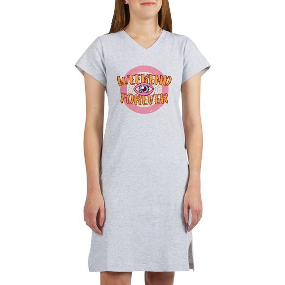 CafePress - Retro 80S Weekend Forever T Shirt - Women's Nightshirt