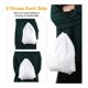 thumbnail image 2 of 50 Piezas Bolsas con Cordón de Sublimación Mochilas con Cordón en A Granel Mochilas con Cordón Reutilizables Mochila Deportiva para Gimnasio, 2 of 5