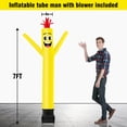 thumbnail image 2 of 7FT Tall Inflatable Tube Man Wacky Wavy Dancing Guy with Weather-Resistant Blower (9''Diameter) for Outdoor Decoration Advertising Business Promotion, 2 of 7
