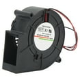 thumbnail image 1 of Turbo Blower Fan, DC 12V 2.4A Stable Operation Low Noise Exhaust Centrifugal Fan For Routers Printers Computers, 1 of 8