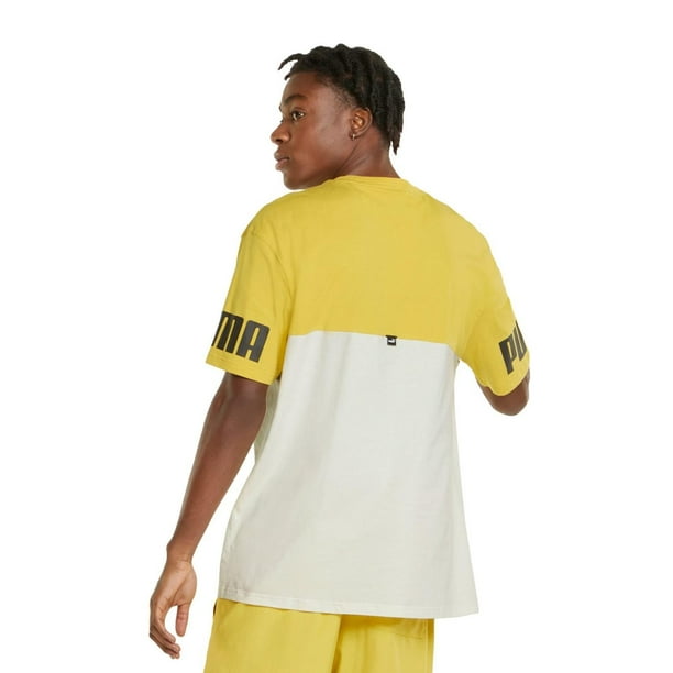 Playera puma amarilla sale