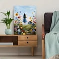 thumbnail image 5 of UXIEQU Mom And Child Flower Field Canvas Wall Art 15.75x11.81 Inches, 5 of 8