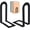 Black, variant on 6 Pcs Bronze Book Ends for Shelves Modern Metal Decorative Small Bookends Book Shelf Organizer Minimalist Design Stopper to Hold Books for Home Office (5.5 * 3.75 * 2.25inch)