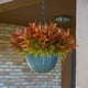 thumbnail image 3 of Nvzi 8 piezas de plantas falsas para exteriores resistentes a los rayos UV, plantas de césped alto artificiales, flores tropicales falsas, arbustos decorativos, rojo a, 3 of 4