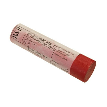 UPC: 0836943003590 | R&F Handmade Paints Pigment Stick  100ml  Quinacridone Red