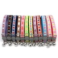 thumbnail image 3 of CUITING Lot de 12 Colliers pour Chat avec Clochettes Collier Ajustable pour Chat avec Motif Floral, 3 of 4