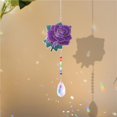 thumbnail image 3 of Cuadros Decorativos Diamond Drill Rainbow Collection Hang Crystal Prisms Wind Chime (rosa) JShteea Nuevos Originales, 3 of 9