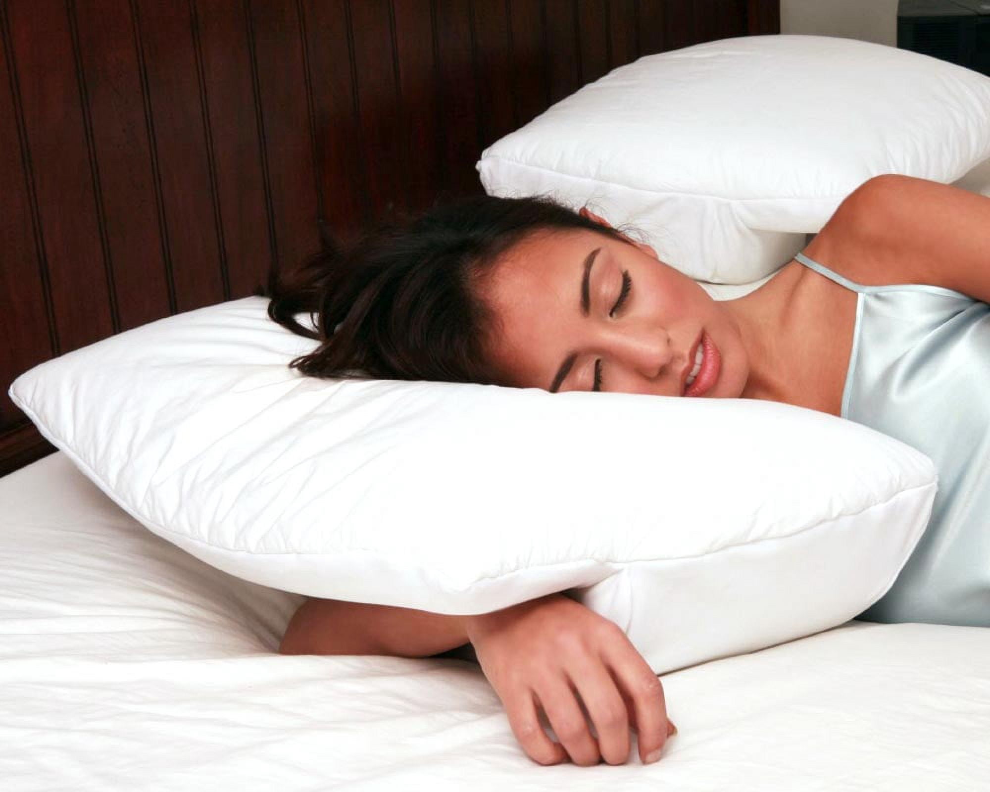 Better Sleep Pillow Memory Foam, 5.5 Inch Thick Foam – Patented Arm-Tunnel Design Improves Hand And Arm Circulation – Neck Pain Relief – Perfect Side And Stomach Sleeper Pillow – Bed Pillow, White