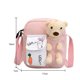 thumbnail image 4 of Bolsa Lovely Girl Cartoon Bear Messenger Bags Zipper Nylon Satchel para viajes de compras Ndcxsfigh Para Estrenar, 4 of 9