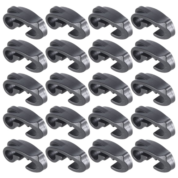 WINDLAND 20pcs Clamp Tarp Clips Awning Clamp Trap Clips Tent Hanger Camping Clamp Hooks