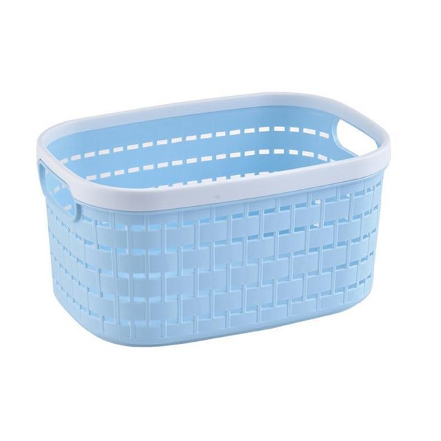 Save Space With Multi-colored Container Plastic Organizing Plastic Dustproof Organizer Box For Storage Organizing blue S