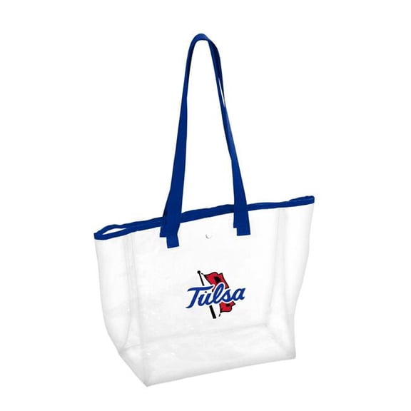 Logo Brands 224-65P Tulsa Stadium Clear Bag