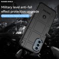 thumbnail image 7 of Super Shock Resistant for Motorola Moto G31 Case,Heavy Duty Shockproof Military Grade Drop Tested Case Phone Cover for Moto G41/G31 HD Black, 7 of 7